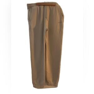 Hollister men’s M-relaxed fit Tan Jogger Sweatpants